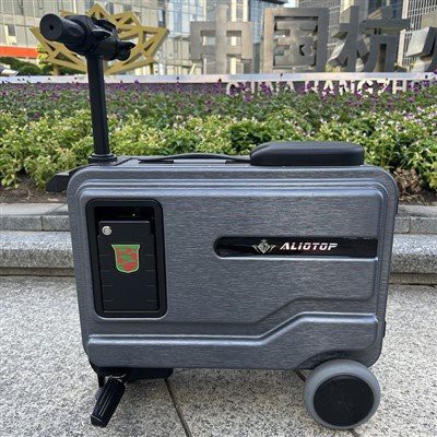 רכיבה על יד מזוודה